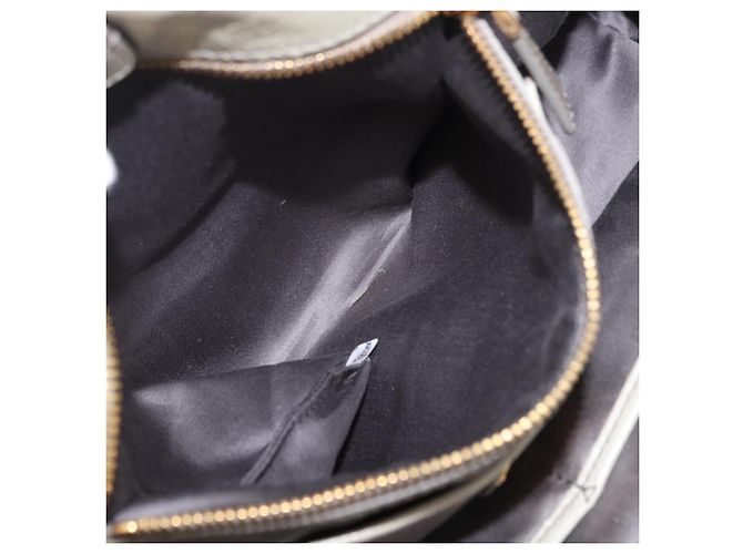 Borsa a mano Miu Miu Matelassé in pelle 2way Beige Gold Auth ka5616V D'oro - vista 23
