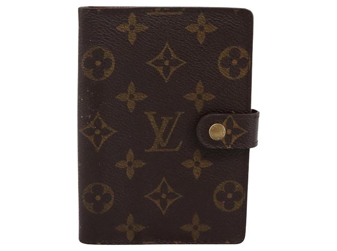 LOUIS VUITTON Monogram Agenda PM Day Planner Cover R20005 LV Auth 180953 Monograma - vista 13