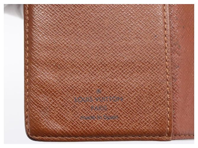 LOUIS VUITTON Monogram Agenda PM Day Planner Cover R20005 LV Auth 180953 Monograma - vista 17
