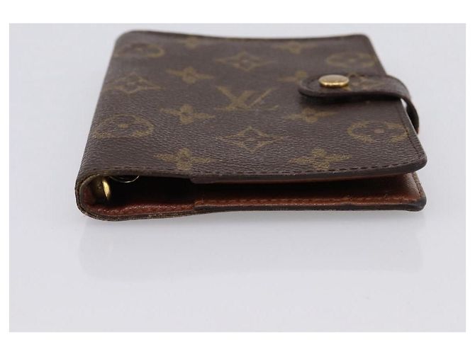 LOUIS VUITTON Monogram Agenda PM Day Planner Cover R20005 LV Auth 180953 Monograma - vista 6