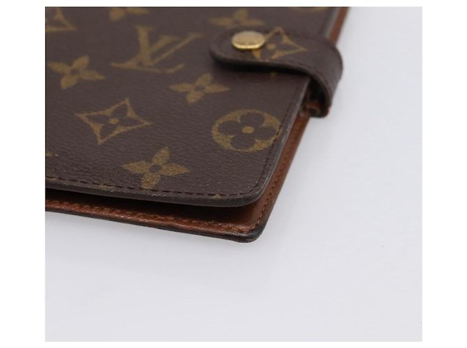 LOUIS VUITTON Monogram Agenda PM Day Planner Cover R20005 LV Auth 180953 Monograma - vista 7