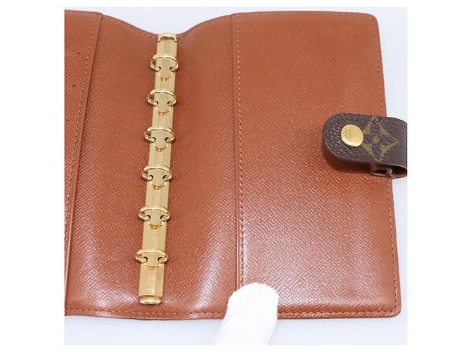 LOUIS VUITTON Monogram Agenda PM Day Planner Cover R20005 LV Auth 180952 Monograma - vista 19