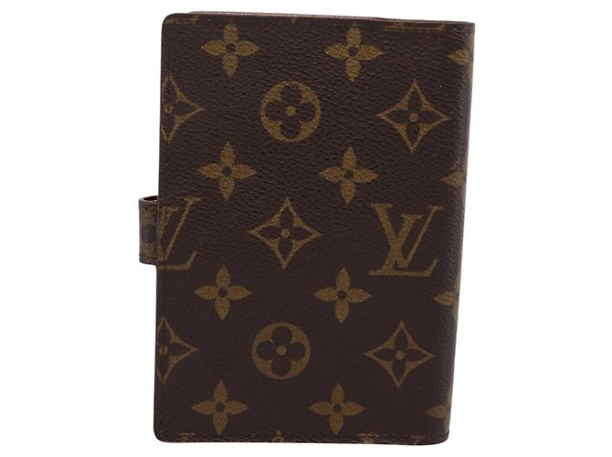 LOUIS VUITTON Monogram Agenda PM Day Planner Cover R20005 LV Auth 180952 Monograma - vista 2