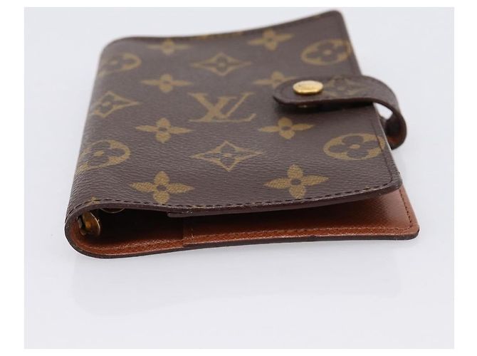 LOUIS VUITTON Monogram Agenda PM Day Planner Cover R20005 LV Auth 180952 Monograma - vista 6