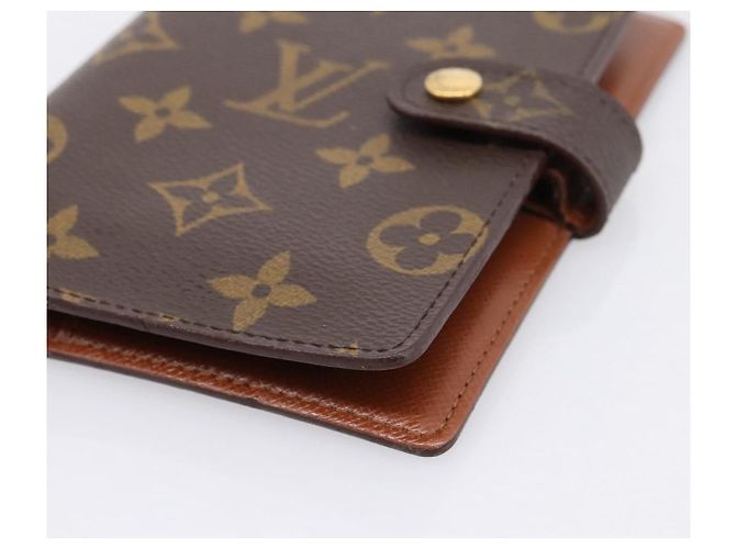 LOUIS VUITTON Monogram Agenda PM Day Planner Cover R20005 LV Auth 180952 Monograma - vista 7