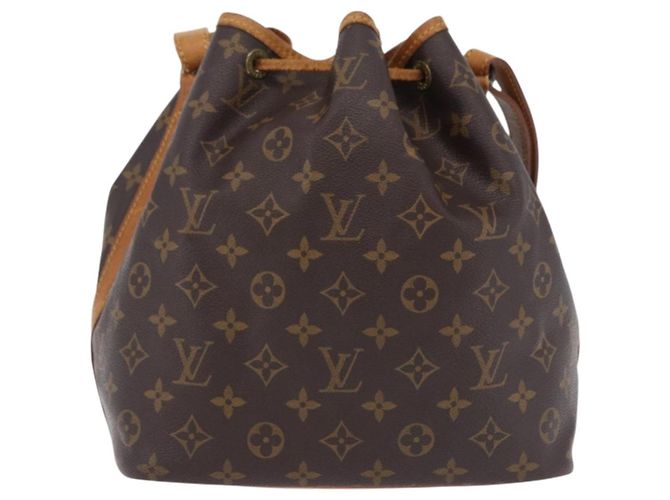 LOUIS VUITTON Borsa a tracolla Monogram Petit Noe M42226 LV Auth 193342 Monogramma - vista 2