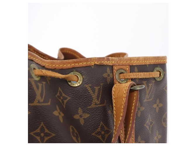 LOUIS VUITTON Borsa a tracolla Monogram Petit Noe M42226 LV Auth 193342 Monogramma - vista 9