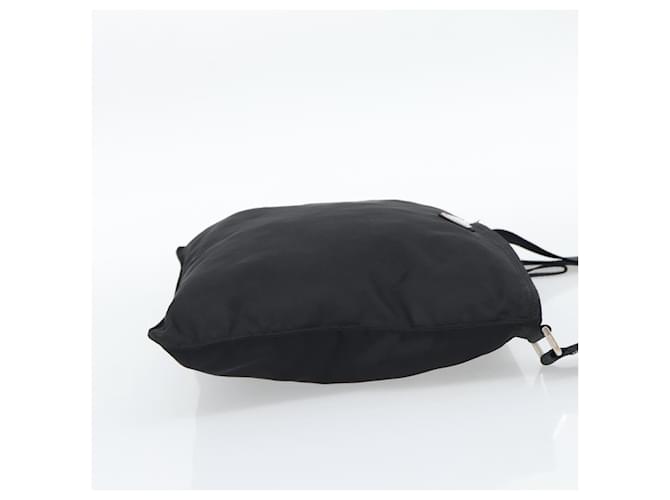 Borsa a tracolla PRADA Nylon Black Silver Auth 196147A Nero Argento - vista 4