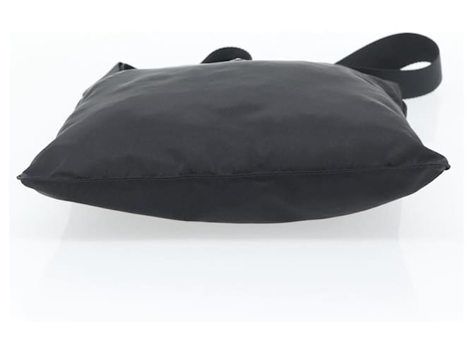 Borsa a tracolla PRADA Nylon Black Silver Auth 196147A Nero Argento - vista 5