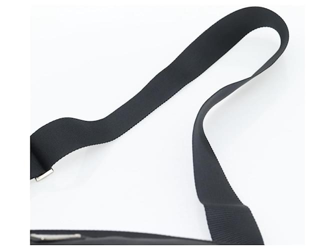 Borsa a tracolla PRADA Nylon Black Silver Auth 196147A Nero Argento - vista 8