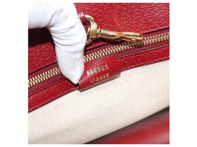 Borsa GUCCI Doraemon Micro GG PVC 2way Beige Gold 654345 Auth 195107SAM - vista 24
