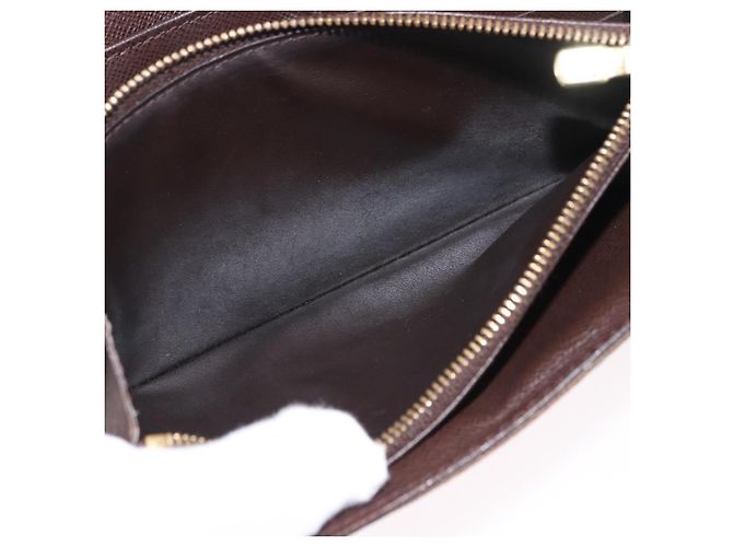 LOUIS VUITTON Damier Ebene Portefeuille Sarah Long Wallet N60491 LV Auth 194471A - vista 11