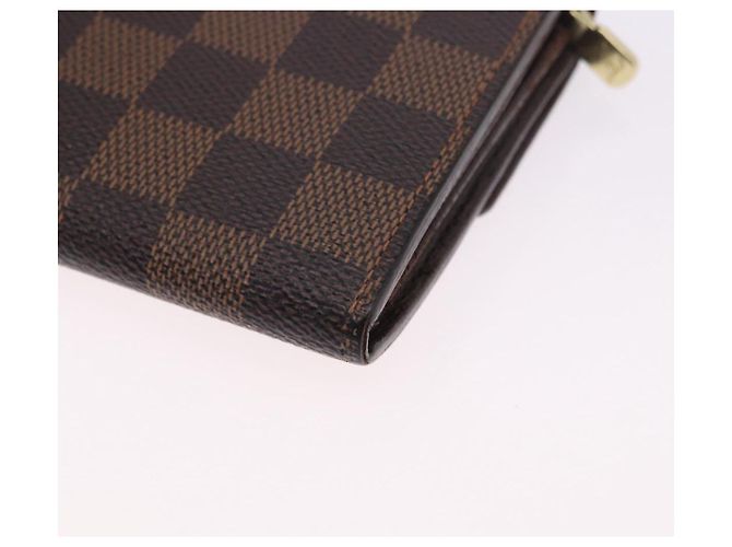 LOUIS VUITTON Damier Ebene Portefeuille Sarah Long Wallet N60491 LV Auth 194471A - vista 16