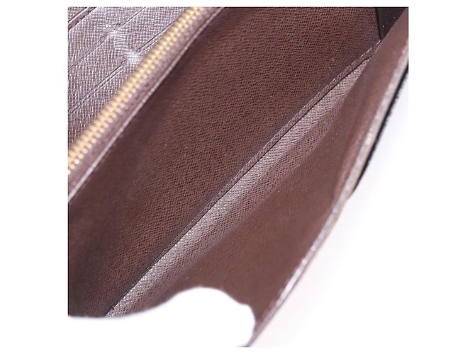 LOUIS VUITTON Damier Ebene Portefeuille Sarah Long Wallet N60491 LV Auth 194471A - vista 20