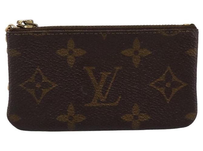 LOUIS VUITTON Monogram Pochette Cles Coin Purse M60033 LV Auth 180957 Monograma - vista 13