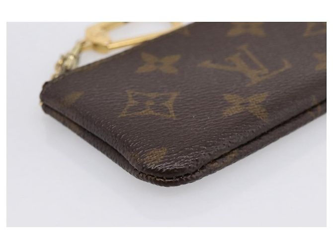 LOUIS VUITTON Monogram Pochette Cles Coin Purse M60033 LV Auth 180957 Monograma - vista 14