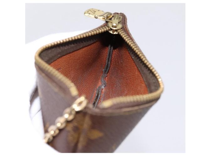 LOUIS VUITTON Monogram Pochette Cles Coin Purse M60033 LV Auth 180957 Monograma - vista 17