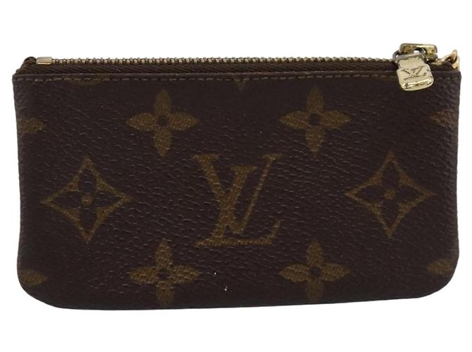 LOUIS VUITTON Monogram Pochette Cles Coin Purse M60033 LV Auth 180957 Monograma - vista 2