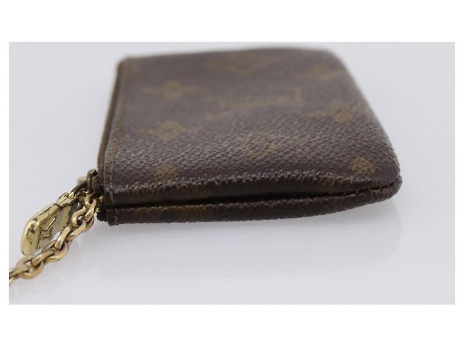 LOUIS VUITTON Monogram Pochette Cles Coin Purse M60033 LV Auth 180957 Monograma - vista 3