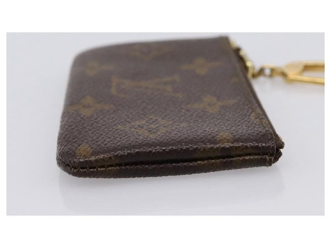 LOUIS VUITTON Monogram Pochette Cles Coin Purse M60033 LV Auth 180957 Monograma - vista 4