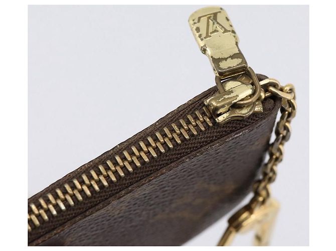 LOUIS VUITTON Monogram Pochette Cles Coin Purse M60033 LV Auth 180957 Monograma - vista 9