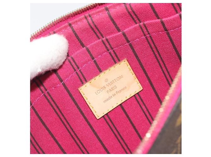 LOUIS VUITTON Monogram Neverfull MM Pouch Accessory Pouch LV Auth 195689 Monograma - vista 10