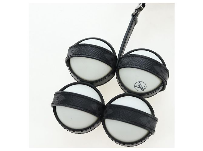 LOUIS VUITTON Monogram Eclipse Set Ping Pong James Club Case LV Auth BA14606SM Monogramme - vue 10