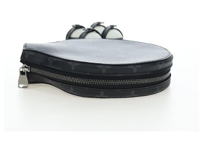 LOUIS VUITTON Monogram Eclipse Set Ping Pong James Club Case LV Auth BA14606SM Monogramme - vue 4