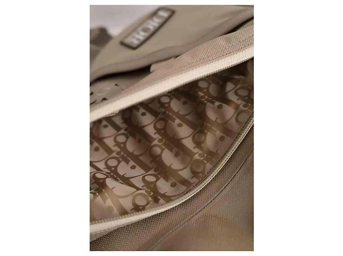 Borsello a vita Dior beige in tessuto - vista 6