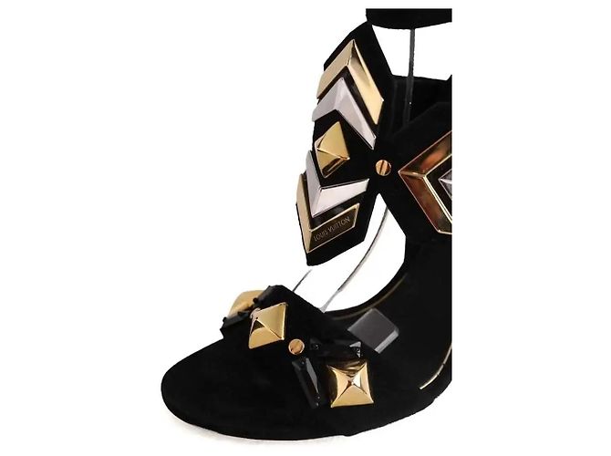 Louis Vuitton Tacchi neri Nero - vista 5