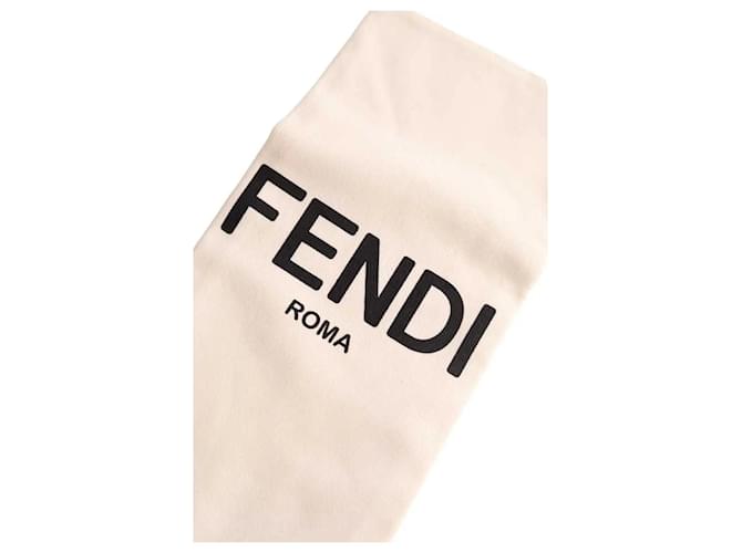 Sciarpa Fendi in lana gialla Giallo - vista 4