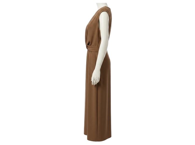 Vince Bronze Twist Front Maxi Kleid Metallisch - Ansicht 2