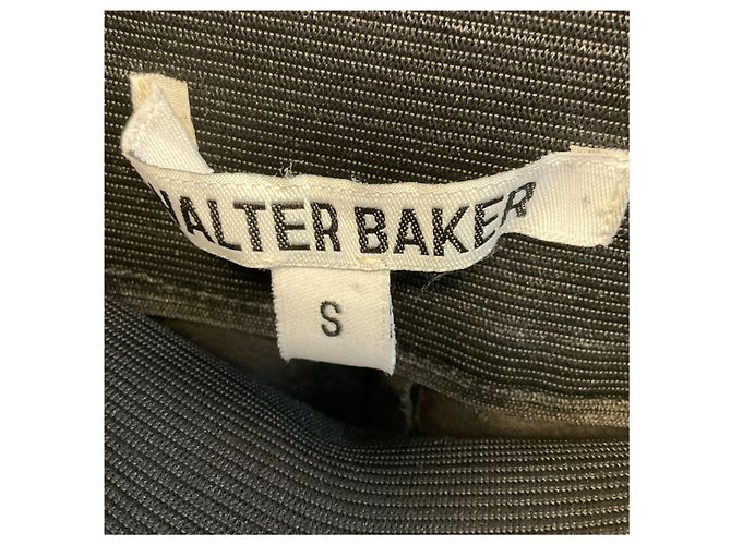 W118 by Walter Baker Walter Baker Lexie Stretch-Lederhose Flare in Schwarz - Ansicht 4