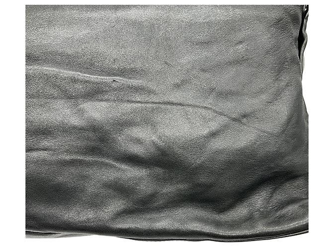Borsa Hobo Chanel 8 Knots in pelle di agnello nera Nero - vista 8