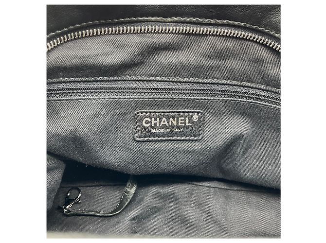 Borsa Hobo Chanel 8 Knots in pelle di agnello nera Nero - vista 9
