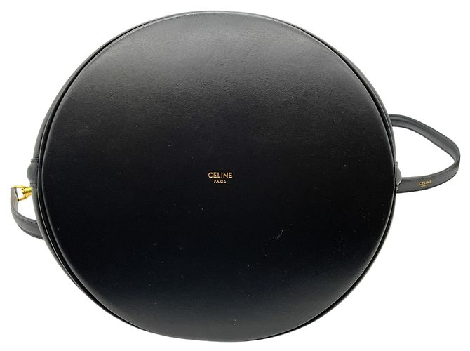 Céline Borsa Bucket 16 Celine in pelle nera Nero - vista 6