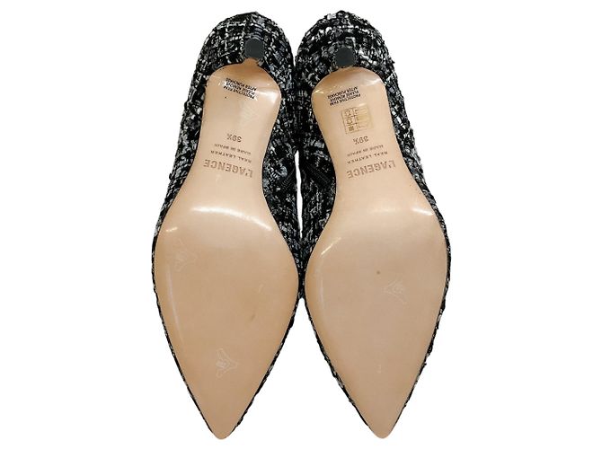 Botines Aimee de Tweed Multi Negro L'Agence - vista 10