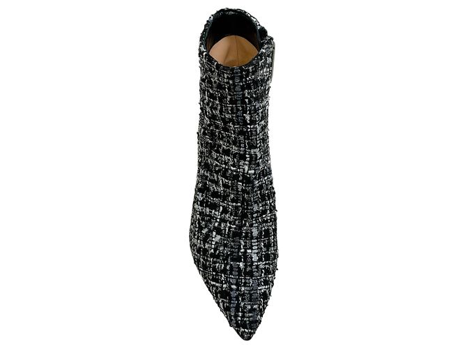 Botines Aimee de Tweed Multi Negro L'Agence - vista 4