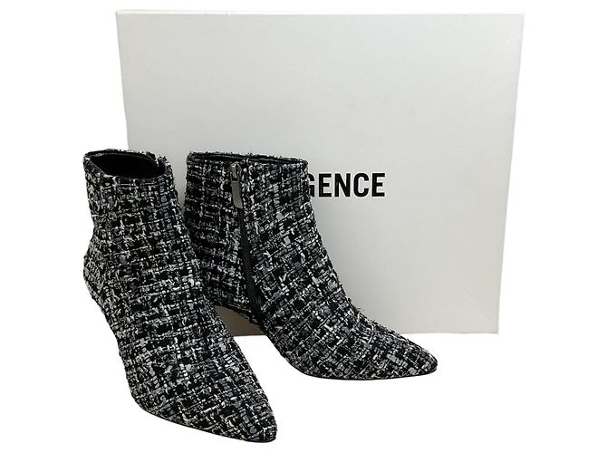 Botines Aimee de Tweed Multi Negro L'Agence - vista 5