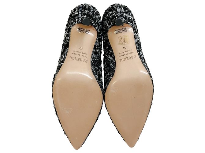 Botines Aimee de Tweed Multi Negro L'Agence - vista 6