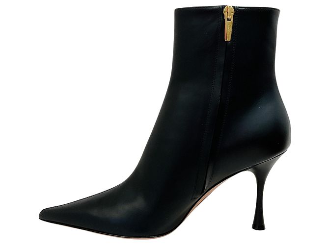 Botines Dunn de piel negra Gianvito Rossi Negro - vista 3