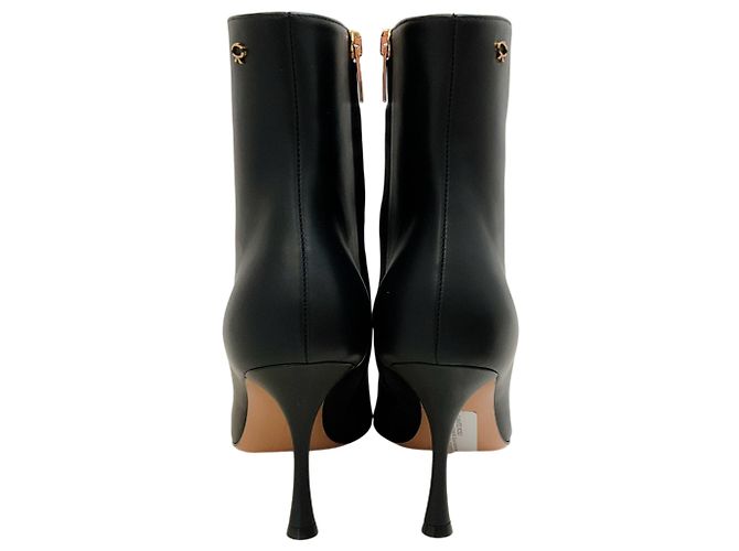 Botines Dunn de piel negra Gianvito Rossi Negro - vista 5