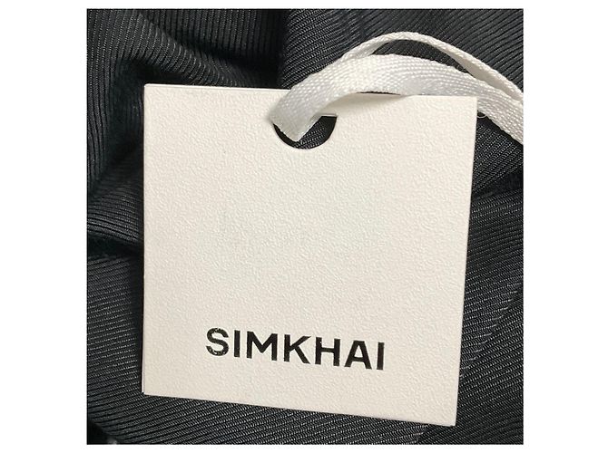 Jonathan Simkhai Simkhai Black Freeman Lederjacke - Ansicht 5