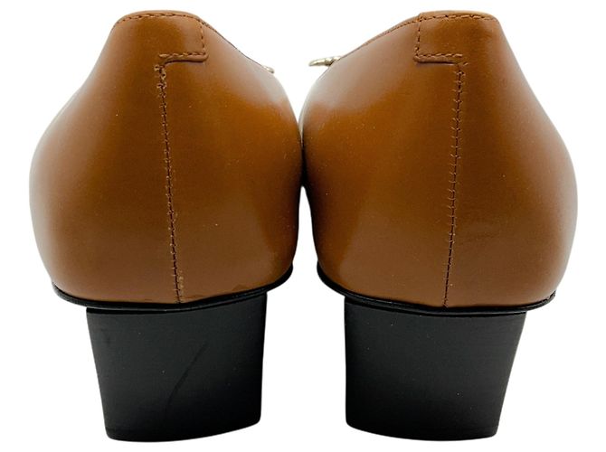 Décolleté Belle Vivier in pelle marrone Roger Vivier - vista 5