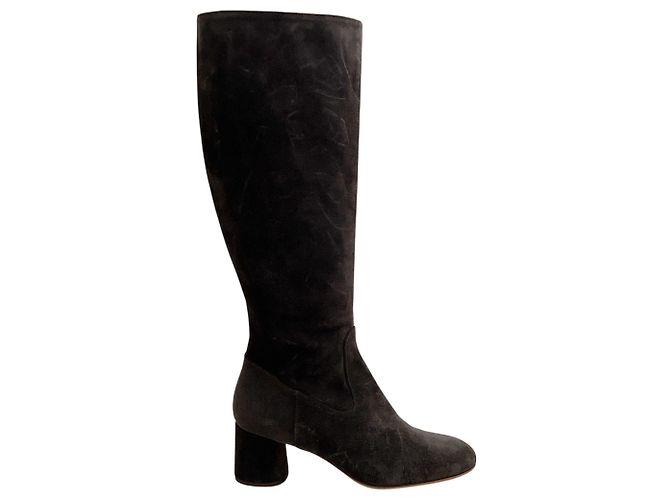 Bruno Magli Botas altas Lorette AGL de gamuza marrón Castaño - vista 2
