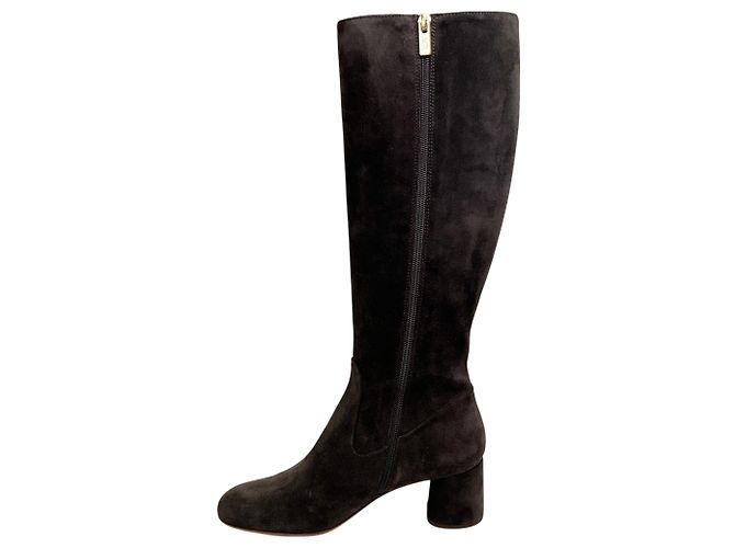Bruno Magli Botas altas Lorette AGL de gamuza marrón Castaño - vista 3