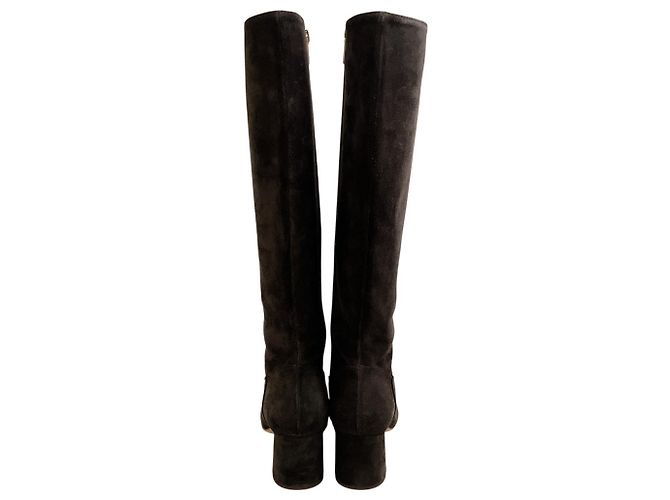 Bruno Magli Botas altas Lorette AGL de gamuza marrón Castaño - vista 4