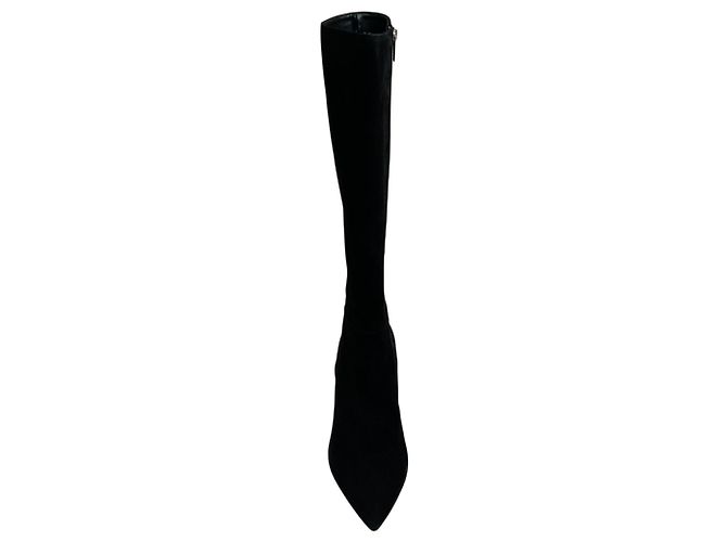 Bruno Magli Botas altas AGL Black Suede Ide Negro - vista 4