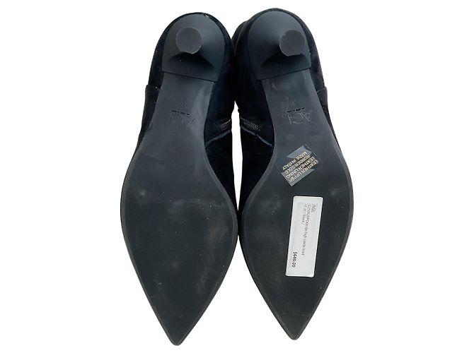 Bruno Magli Botas altas AGL Black Suede Ide Negro - vista 7