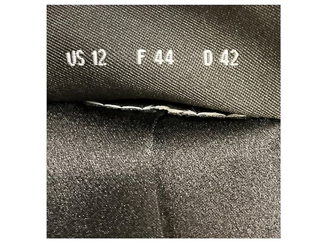 Akris Abendjacke aus Seide mit schwarzen Steinbesatz - Ansicht 5